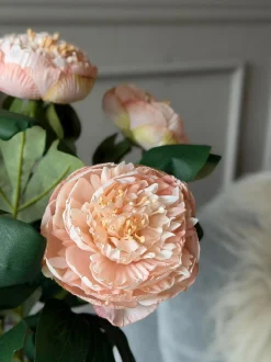 VIAMAJA Blomst Pæon - Sart rosa 70cm Clearance