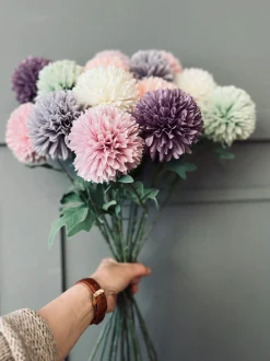 VIAMAJA Blomster mix - Pastelfarver
