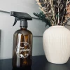 VIAMAJA Blomsterforstøver i brunt glas 500 ml Hot