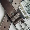 VIAMAJA Bælte 3,5 cm - Dark taupe Outlet