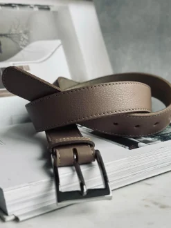 VIAMAJA Bælte 3,5 cm - Dusty taupe Outlet