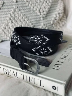 VIAMAJA Bælte Juliana Black New
