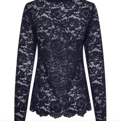 VIAMAJA Bluse - Milley navy Discount