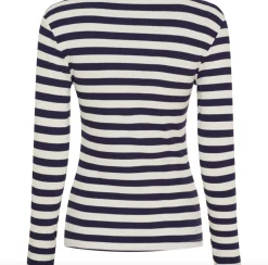 VIAMAJA Bluse Begonia - Navy Hot