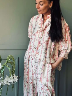 VIAMAJA Bluse Chanel Rosa Clearance