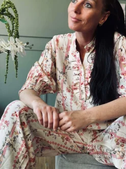 VIAMAJA Bluse Chanel Rosa Clearance