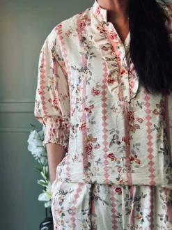 VIAMAJA Bluse Chanel Rosa Clearance
