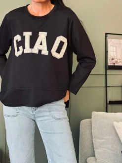 VIAMAJA Bluse CIAO - Black Sale