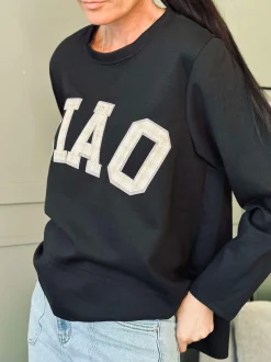 VIAMAJA Bluse CIAO - Black Sale
