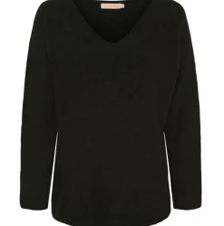 VIAMAJA Bluse Dagmar super blød kvalitet – Black New