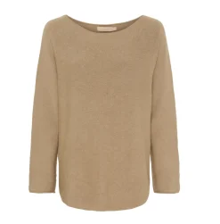 VIAMAJA Bluse Dagmar super blød kvalitet – Lys camel Best