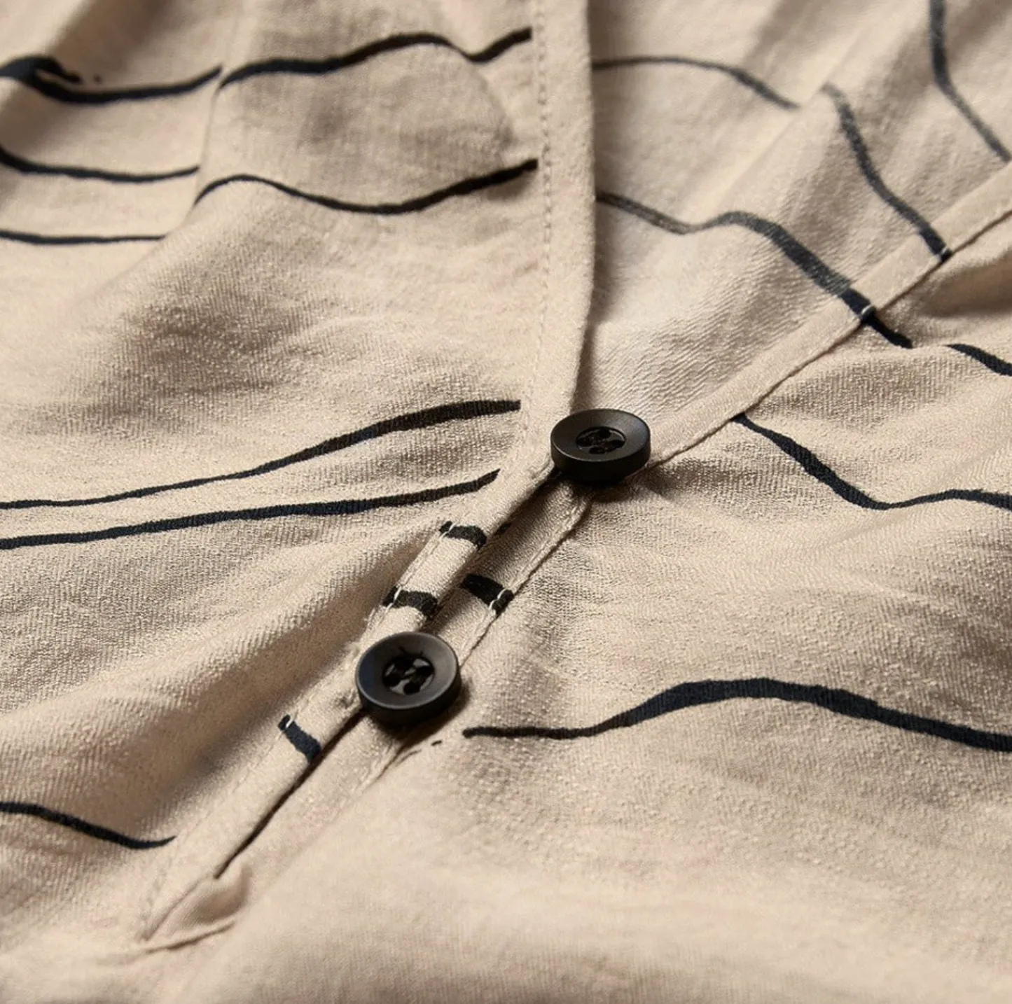 VIAMAJA Bluse Evy - Cream Graphic Outlet