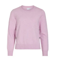 VIAMAJA Bluse med smukke knapper - Pastel Clearance