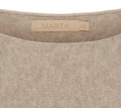 VIAMAJA Bluse Sia medium beige – Oversize
