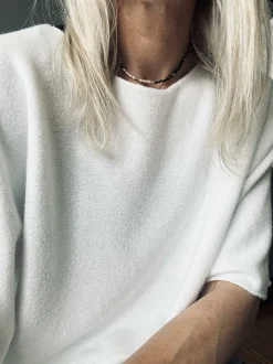 VIAMAJA Bluse Sia white – Oversize Outlet