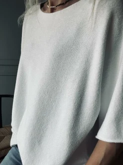 VIAMAJA Bluse Sia white – Oversize Outlet