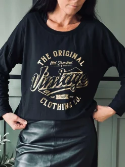 VIAMAJA Bluse Vintage - Black Online