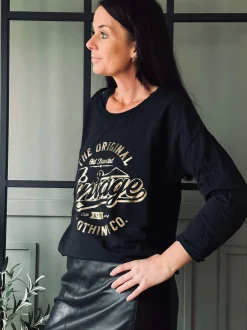 VIAMAJA Bluse Vintage - Black Online