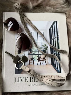 VIAMAJA Boho keyhanger - Beige Discount