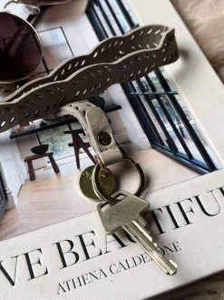 VIAMAJA Boho keyhanger - Beige Discount