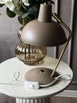 VIAMAJA Bordlampe Retro - Beige / guld Best