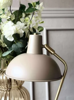 VIAMAJA Bordlampe Retro - Beige / guld Best