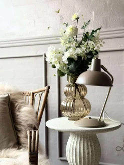VIAMAJA Bordlampe Retro - Beige / guld Best