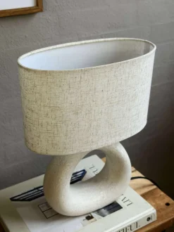 VIAMAJA Bordlampe STONEWARE - Lys Natur New