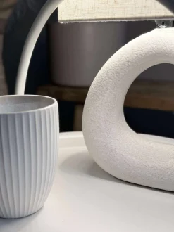 VIAMAJA Bordlampe STONEWARE - Lys Natur New