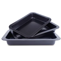 VIAMAJA Bradepande sæt med 3 stk. Non-stick New