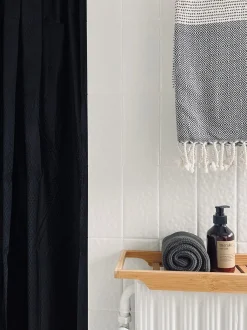 VIAMAJA Bruseforhæng 180x180 - Sort Outlet