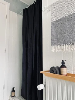 VIAMAJA Bruseforhæng 180x180 - Sort Outlet
