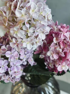 VIAMAJA Buket - Hortensia Pink / Lilla Clearance