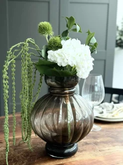 VIAMAJA Buket - Lille hvid hortensia / Lime Clearance