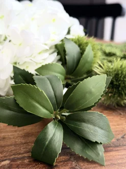VIAMAJA Buket - Lille hvid hortensia / Lime Clearance