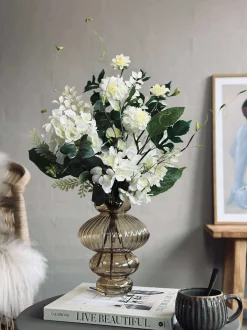 VIAMAJA Buket Hortensia - Hvid Sale