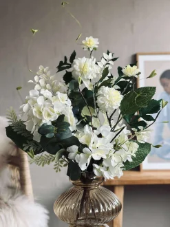 VIAMAJA Buket Hortensia - Hvid Sale