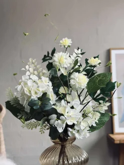 VIAMAJA Buket Hortensia - Hvid Sale