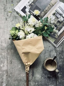 VIAMAJA Buket Hortensia - Hvid Sale