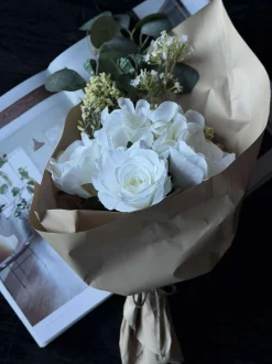 VIAMAJA Buket med hortensia - Hvid Online