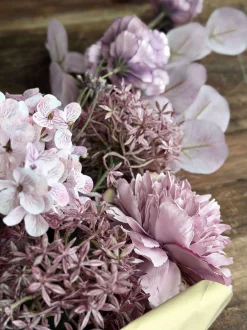 VIAMAJA Buket med hortensia - Syren / pink Online