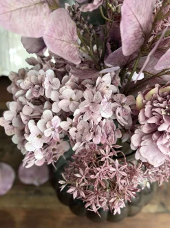 VIAMAJA Buket med hortensia - Syren / pink Online