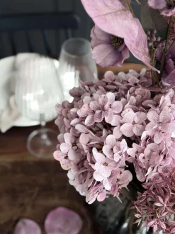 VIAMAJA Buket med hortensia - Syren / pink Online