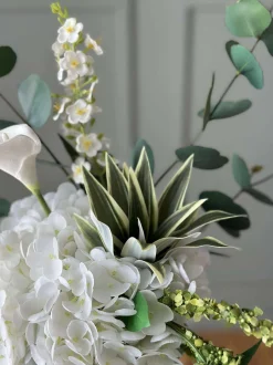 VIAMAJA Buket med hvid hortensia Clearance