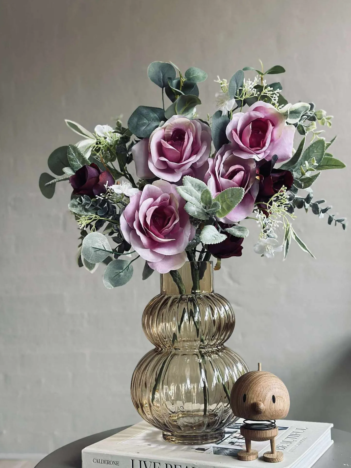 VIAMAJA Buket med roser - Pink Sale