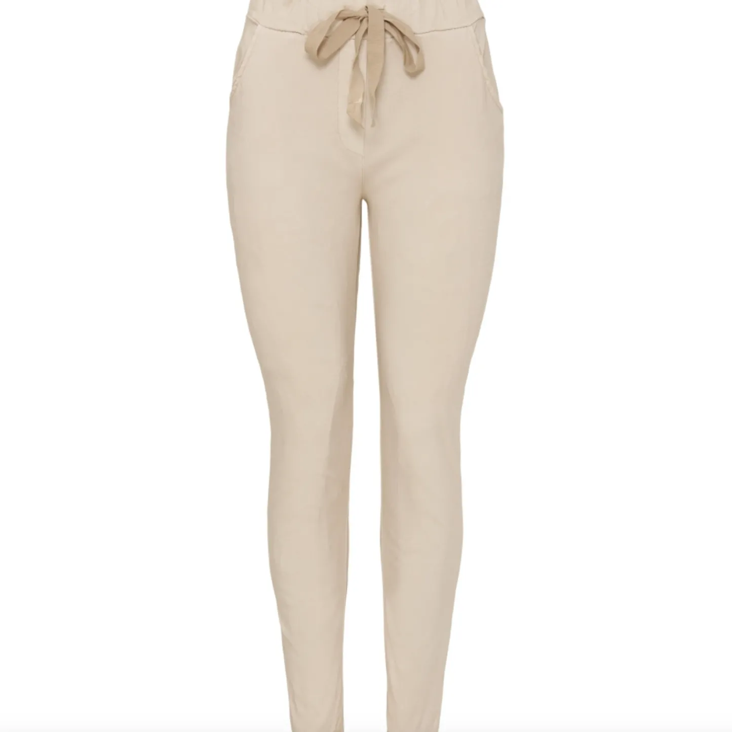 VIAMAJA Bukser - Solid beige Hot