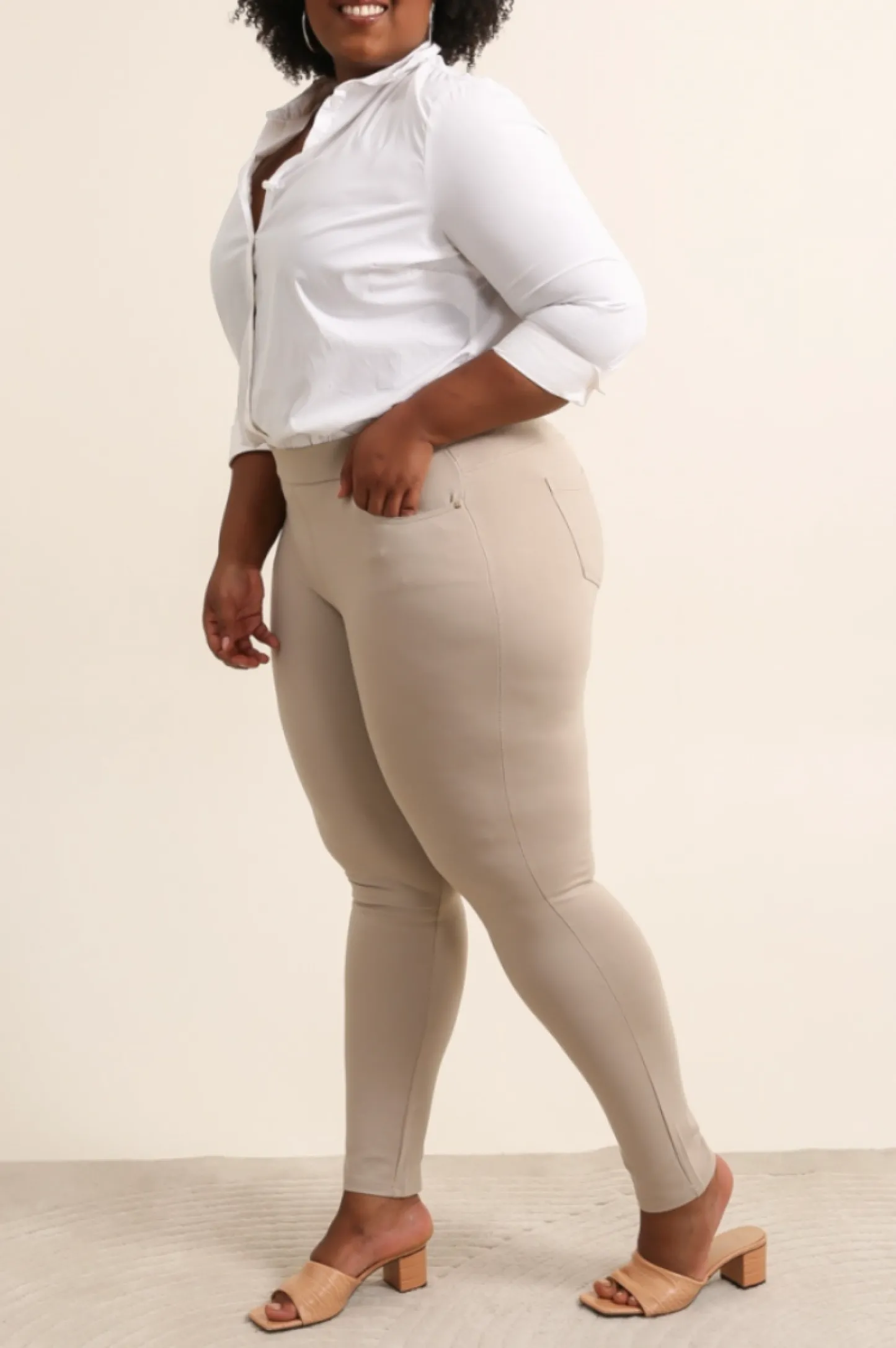 VIAMAJA Bukser Amalie Stretchy Plus Size 38-50 Discount