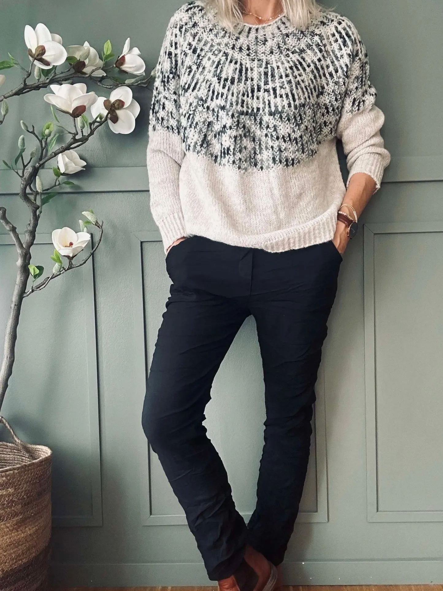 VIAMAJA Bukser Rosella Black Outlet