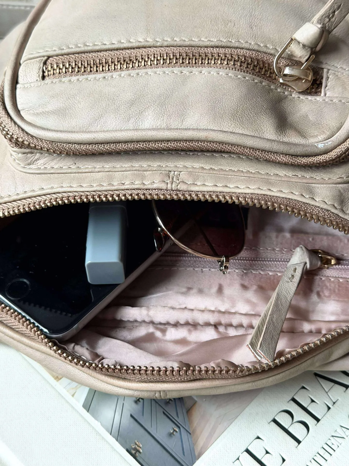 VIAMAJA Bumbag – VINTAGE beige Discount