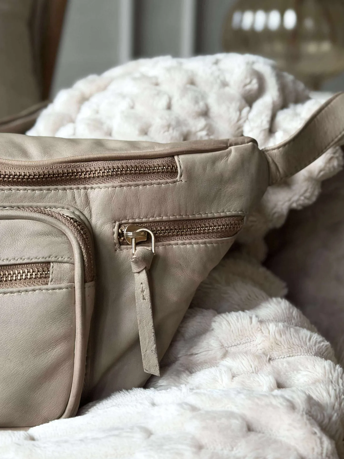 VIAMAJA Bumbag – VINTAGE beige Discount